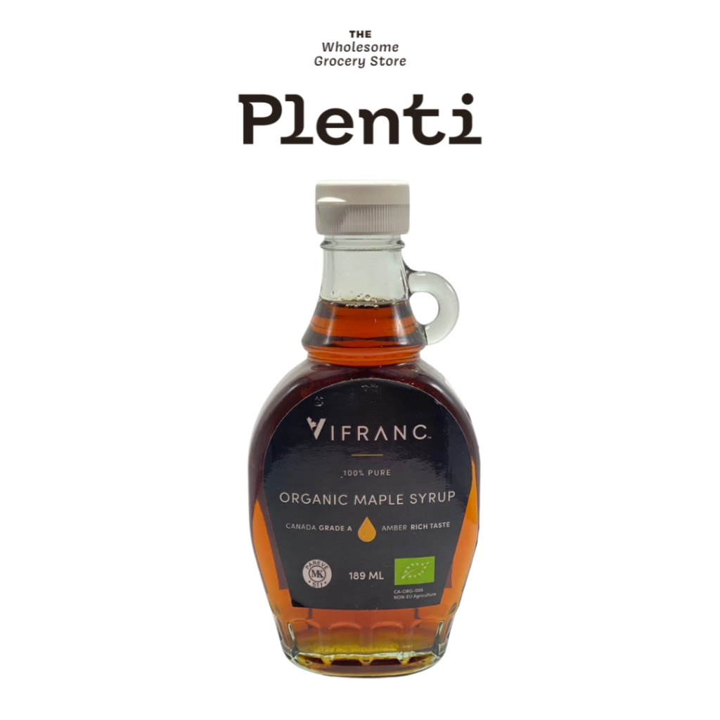 น้ำเชื่อมเมเปิ้ลออร์แกนิก Organic Maple Syrup 189ml -IFRANC