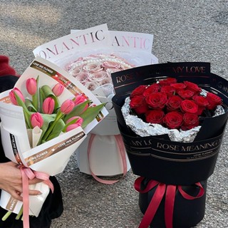 กระดาษห่อช่อดอกไม้กันน้ำ 10/20/40 แผ่น/แพ็ค(ขนาด30*48ซม/58*5…