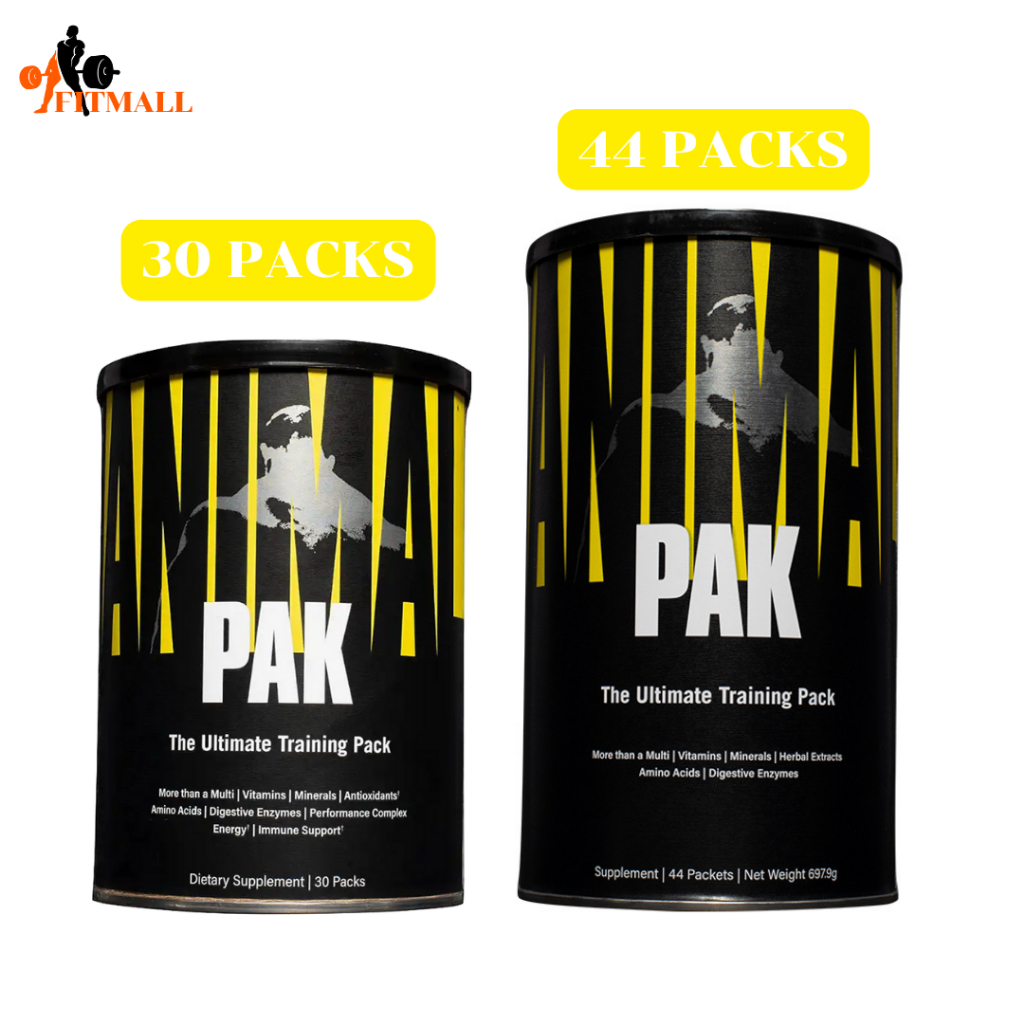 Animal Pak - 30 and 44 Pack วิตามินรวมชนิดเข้มข้น เพิ่มประสิทธิภาพของร่างกาย มีสารต้านอนุมูลอิสระ
