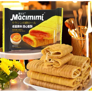 พร้อมส่ง ‼️Macimimi โรลกรอบฮ่องกง โรลไข่เค็มฮ่องกง ไส้ไข่เค็ม รสชีส นำเข้าจากต่างประเทศ