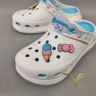 VIDVIEW มีส่งด่วน รองเท้าหัวโตเด็ก Adda 5PF01B7 เบอร์ 32-35 แบบสวม Cinnamoroll ลิขสิทธิ์แท้