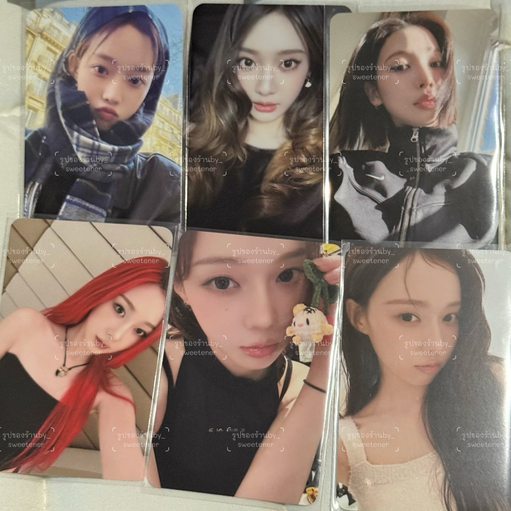 พร้อมส่ง ✅ อัลบั้ม aespa การ์ดแท้จากอัลบั้ม การ์ดPOB เทรดดิ้งการ์ด 💙🌙⭐️🦋