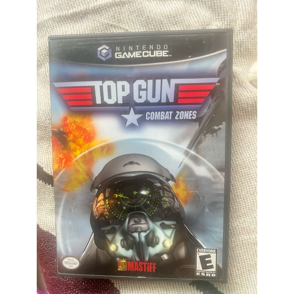 แผ่นเกมส์ Topgun GameCube usa