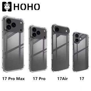 TM🔥เคสกันกระแทกใส เคสใส ใช้สำหรับ iPhone 17 Air 11 12 13 14 15 16 17 Pro Max 16e 6 7 8 Plus + SE X XR XS Max TPU Case