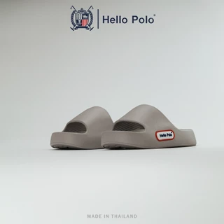 Hello Polo รองเท้าแตะแบบสวม รองเท้าแฟชั่น พื้นหนา สูง 4 CM. วัสดุ EVA สำหรับผู้ชายและผู้หญิง HP8058