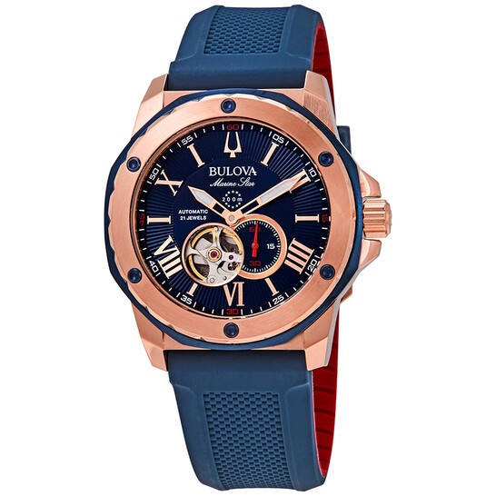 BULOVA  Automatic 98A227 Men's Marine Star Watch (นาฬิกาผู้ชายระบบออโตเมติก)