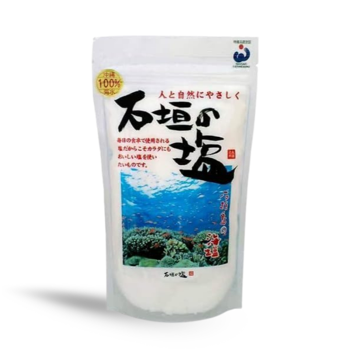 เกลือทะเลพรีเมียม แร่ธาตุธรรมชาติ Ishigaki Sea Salt ทำอาหาร สุขภาพ แท้ ญี่ปุ่น
