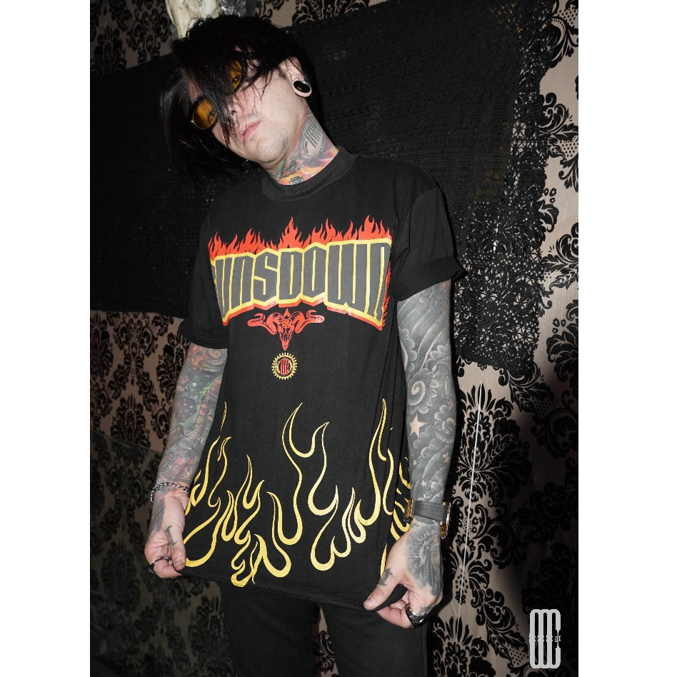 เสื้อยืดคอฟิต 𝐆𝐔𝐍𝐒𝐃𝐎𝐖𝐍® : NB-02 T-Shirt