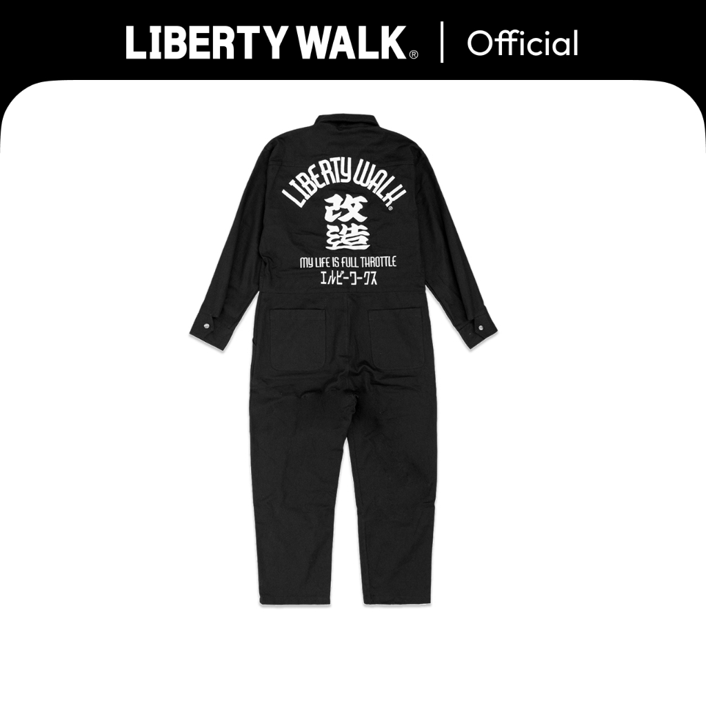 Liberty Walk LB KAIZOU Coveralls Black LBWK