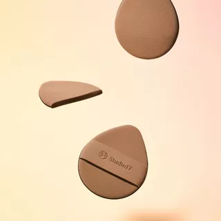 Studio17 Soft Blurring Puff | 1แถม1 2PCS พัฟ 100% Rubycell ทั้งชิ้น พัฟแต่งหน้า พัฟคูชั่น พัฟเกลี่ยรองพื้น