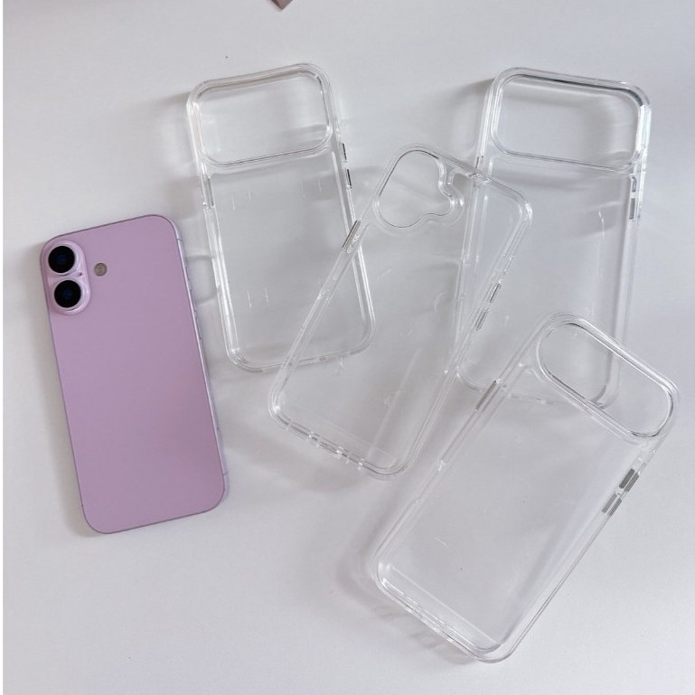 (มี17🔥) ส่งด่วน เคสใส เคสไอโฟน งานคลุมรอบตัวเครื่อง Spaceรุ่น2 TPU-333