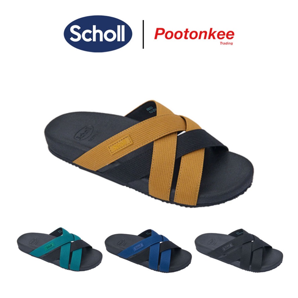 Scholl รองเท้ารัดส้นสกอลล์-ไค Kai รองเท้ารัดส้นสำหรับผู้ชายและผู้หญิง เทคโนโลยี Bioprint