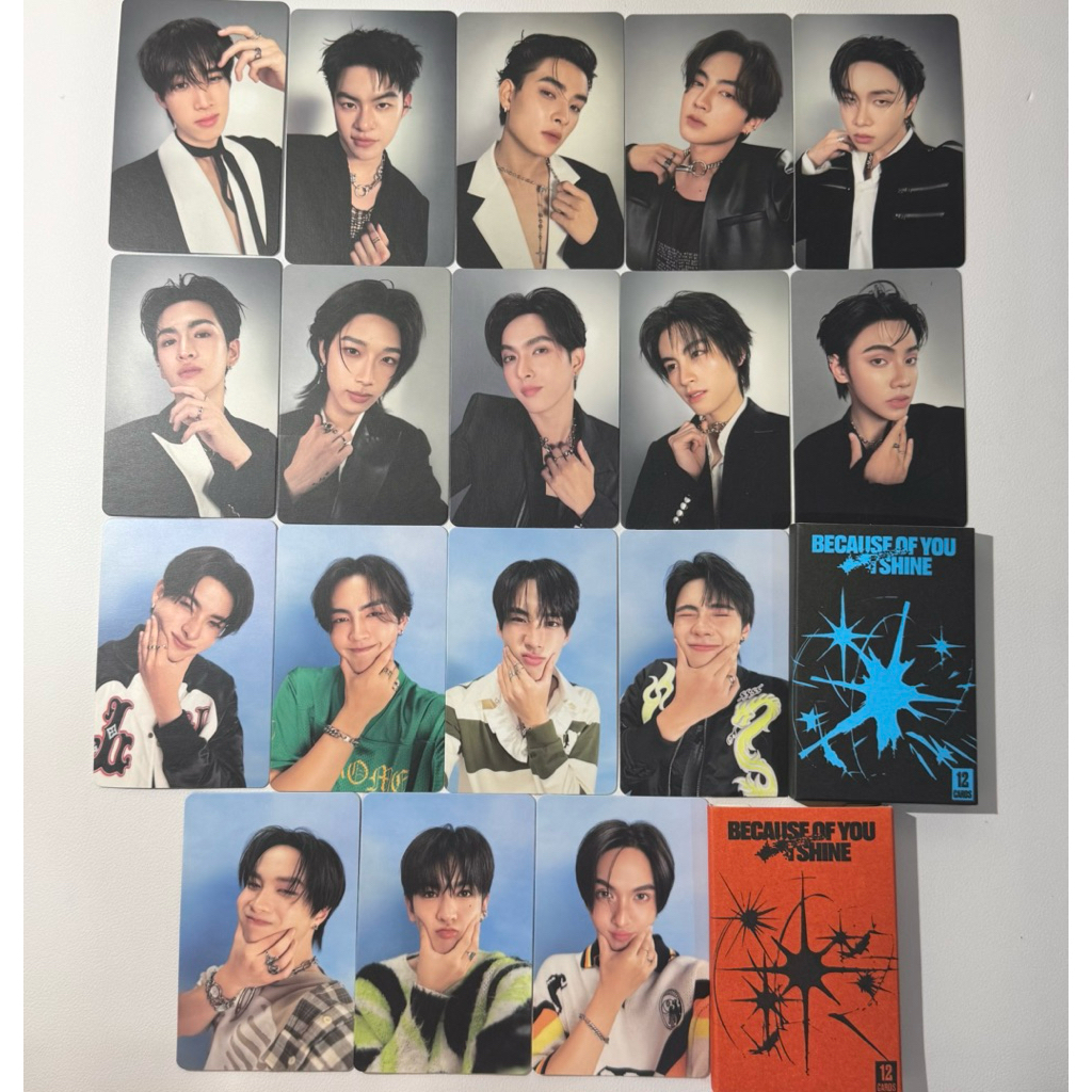 [พร้อมส่ง] การ์ดบัส BUS The First Album (star light💙, warm ray🧡)