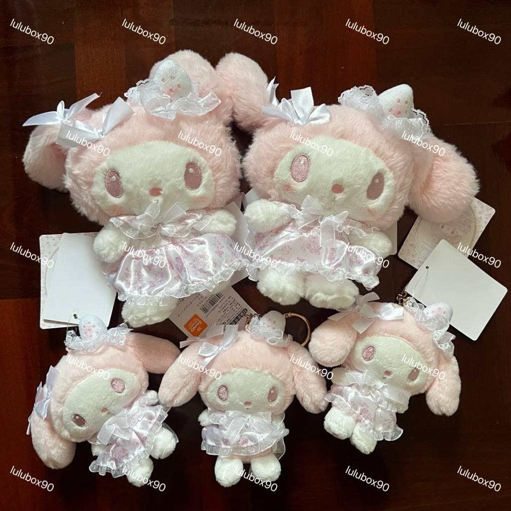 (พร้อมส่ง/ของแท้💯) Sanrio My Melody White Strawberry 🍓 มายเมสตอเบอร์รี่คอลเดือน9 หิ้วญี่ปุ่น 🇯🇵 พวงกุญแจ ตุ๊กตา