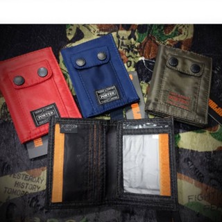 กระเป๋าสตางค์แบบสั้น PT ผ้าไนล่อนหนาอย่างดี ช่องเยอะมาก ทรงต…