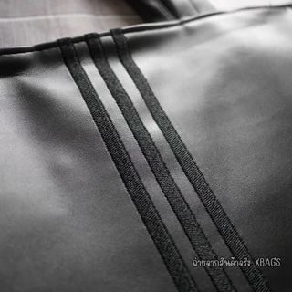 AD Tote bag สะพายไหล่ ขนาดใหญ่ 53 ซม. หนัง PU หนา ปั้มโลโก้ชัดสวย หนังคุณภาพดีมาก คืนตัวได้