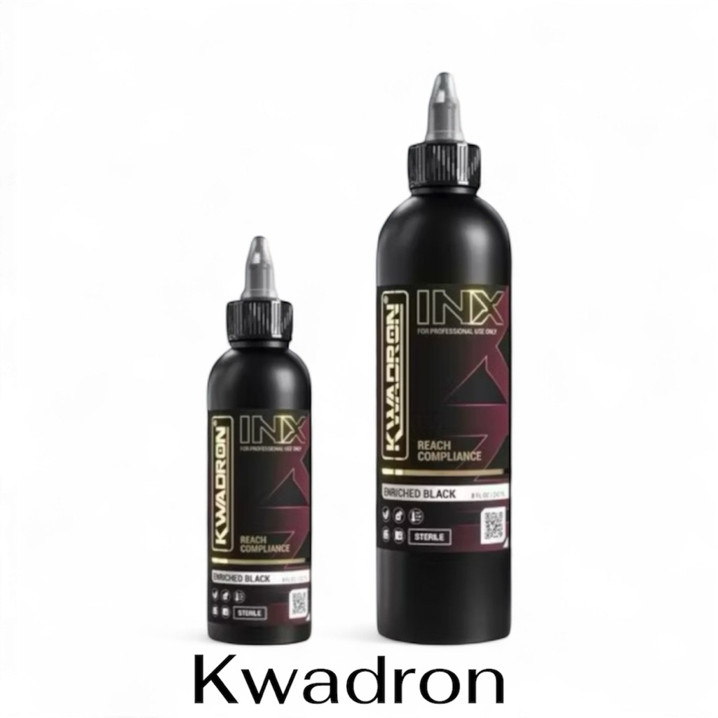 (พร้อมส่ง) KWADRON หมึกสักดำเข้ม มีแบ่งขาย หลายขนาด
