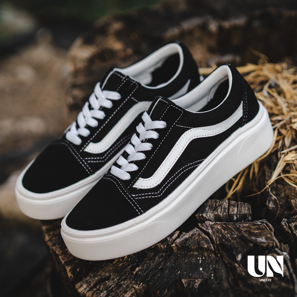 [ของแท้ ส่งไว จากไทย] VANS OLD SKOOL HOVER [BLACK/WHITE] V36 HOVER