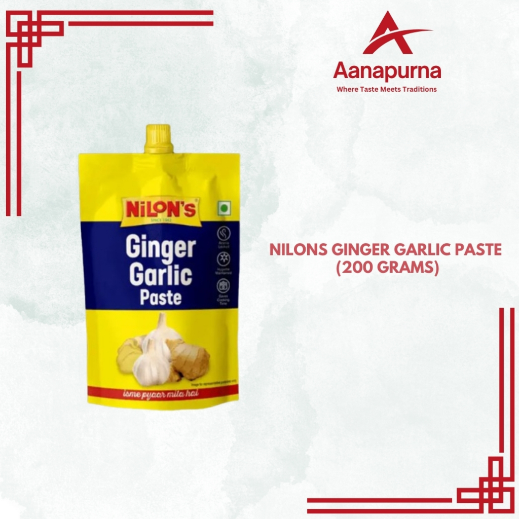 Nilon's Ginger Garlic Paste (200 Grams)