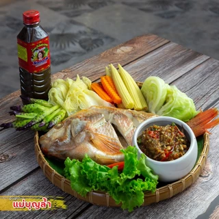 แม่บุญล้ำ น้ำปลาร้าต้มสุกปรุงรส 'ฝาแดง' 250 มล.