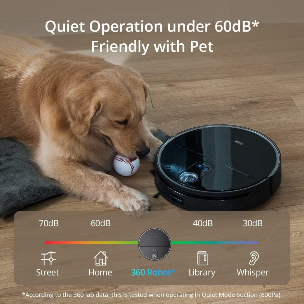【ลดล้างสต็อก】360Smart Robot Vacuum Cleaner S8/S10 หุ่นยนต์ทำความสะอาดถูพื้นรุ่น เชื่อมต่อและสั่งการผ่านมือถือ ราคา ถูกที่สุด ดีลบีเคเค แกลเลอรีภาพที่ 7