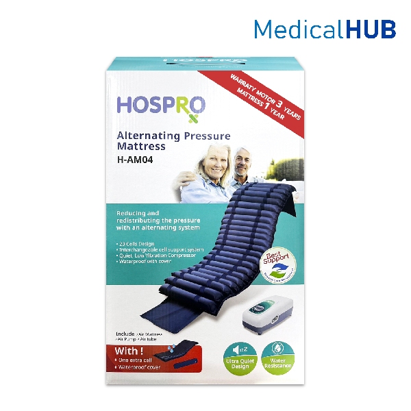 HOSPRO ที่นอนลมแบบลอน ลดแรงกดทับ รุ่น H-AM04 ขนาด 187x85x7 ซม. รองรับน้ำหนัก 150 กก. 22871