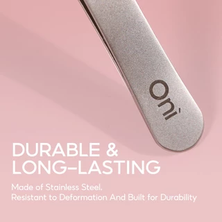 Oni Slant Tweezer,Stainless Steel Beauty Tweezers,Precise Hair Removal,แหนบแต่งหน้า ,แหนบสแตนเลส,อุปกรณ์ดึงขน