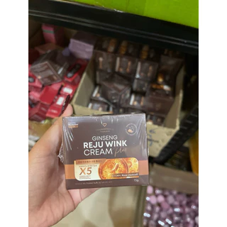 ครีมโสมรีจู วิงค์ พลัส 2 กระปุก แพ็คเกจใหม่ ฟาวเดอร์สกิน Founderskin ขนาด 15 กรัม