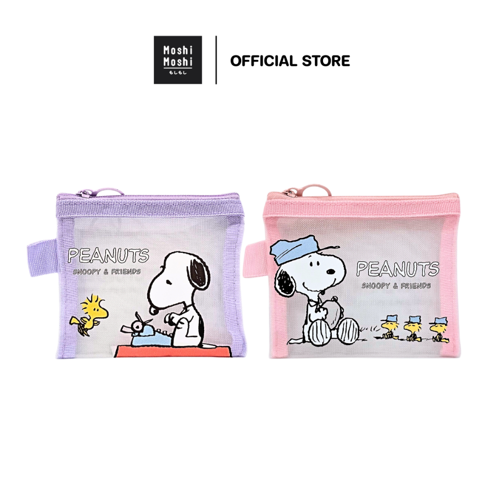 Moshi Moshi กระเป๋าเศษสตางค์ ลาย Snoopy ลิขสิทธิ์แท้ รุ่น 6100006040-6041