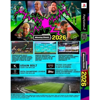 แผ่นเกมส์Ps2 - PES 2026 / WINNING 2026 (ล่าสุด)บอลใหม่ อัพเดทบอลย้ายทีมแล้ว!! (เก็บปลายทางได้)✅