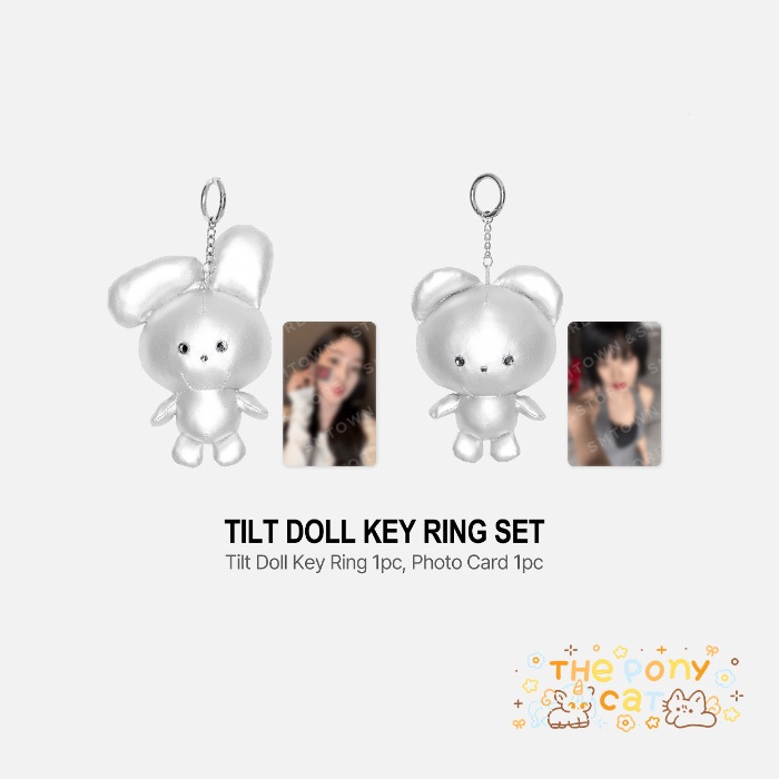 พร้อมส่งในไทย IRENE & SEULGI TILT DOLL KEY RING SET แท้ 100% จาก SMTOWN