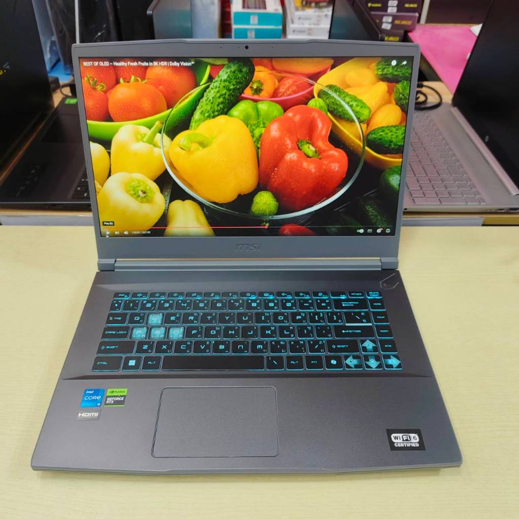 MSI THIN 15 B13VE-1608TH สภาพเครื่อง 95% ประกันศูนย์ 31/7/2026