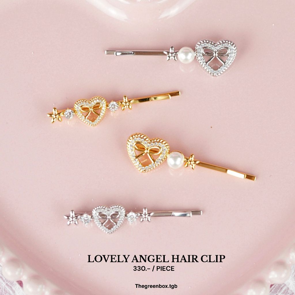 กิ้บติดผม Lovely Angel Hair Clip - The Green Box