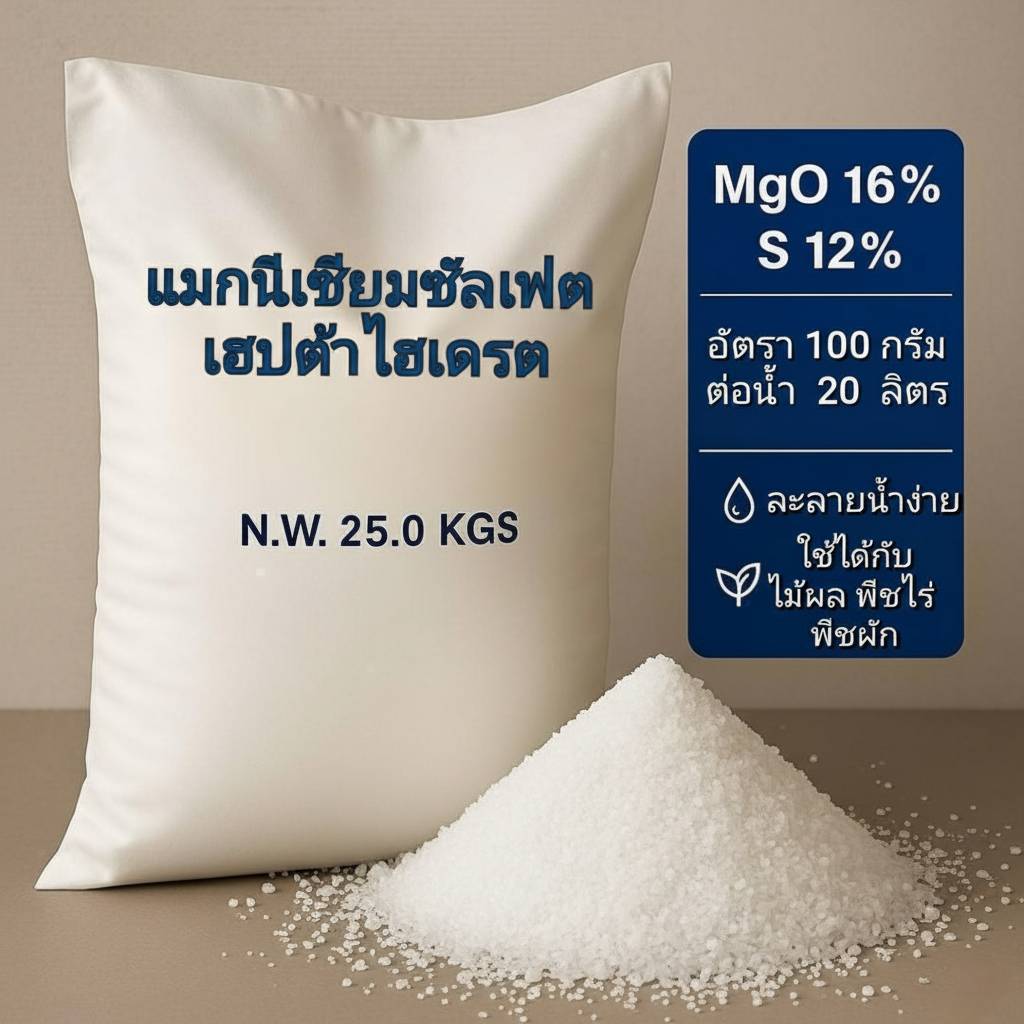 แมกนีเซียมซัลเฟตเฮปต้าไฮเดรต#แมกนีเซียมซัลเฟตเฮปต้าไฮเดรต