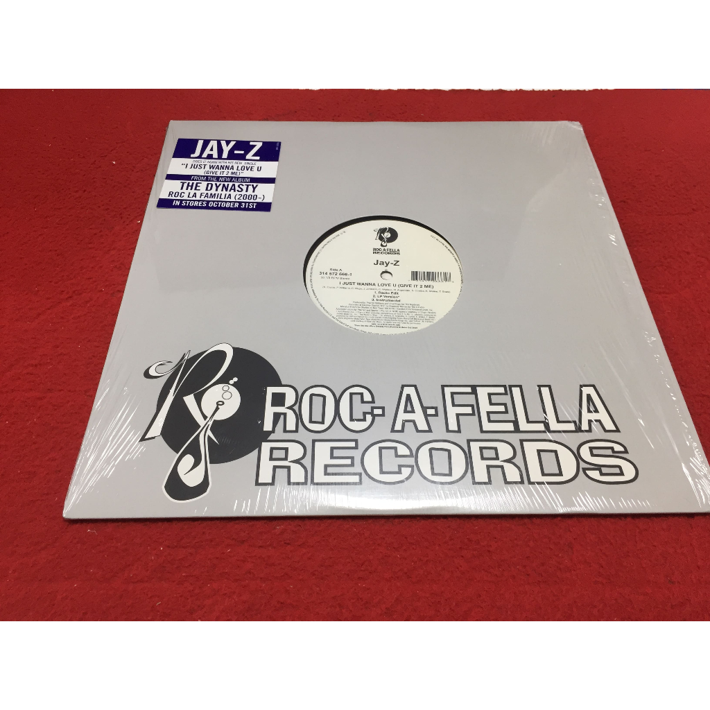 Jay-Z – I Just Wanna Love U (Give It 2 Me) ขนาด 12 นิ้ว LP B267