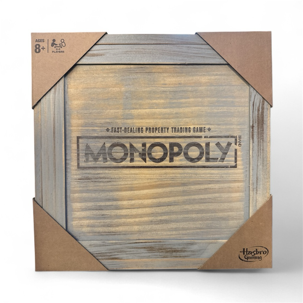 (พร้อมส่งไทยแท้) Monopoly Rustic Edition wooden วัสดุเป็นไม้
