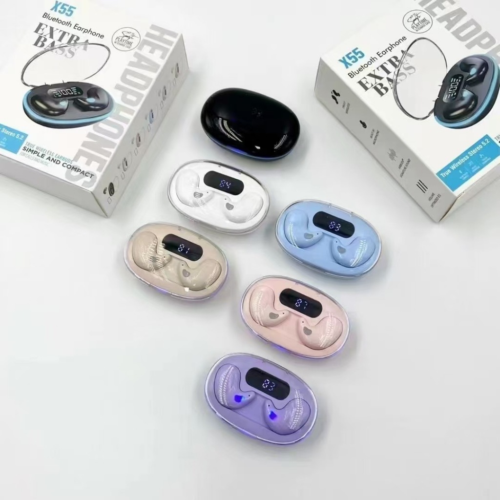 Nex Play หูฟังบลูทูธรุ่นใหม่ X55 สำหรับการนอนหลับ ส่งสัญญาณผ่านกระดูกหู ไม่ต้องแทรกในหู รองรับเสียงสเตอริโอคู่