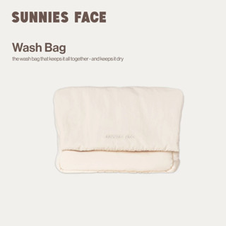 Sunnies Face Wash Bag [กระเป๋าเอนกประสงค์] (Custard)