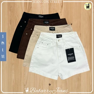 Babarry Style กางเกงขาสั้น ผญ รุ่นเรียบคลาสสิค (Classic) ผ้านุ่ม ใส่สบาย ยาว 14 นิ้ว V-T