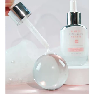 [C16]White Collagen Serum ไวท์ คอลลาเจน เซรั่ม สูตรเข้มข้น ทำให้ผิวหน้าขาวใส คุณแม่ตั้งครรภ์ใช้ได้
