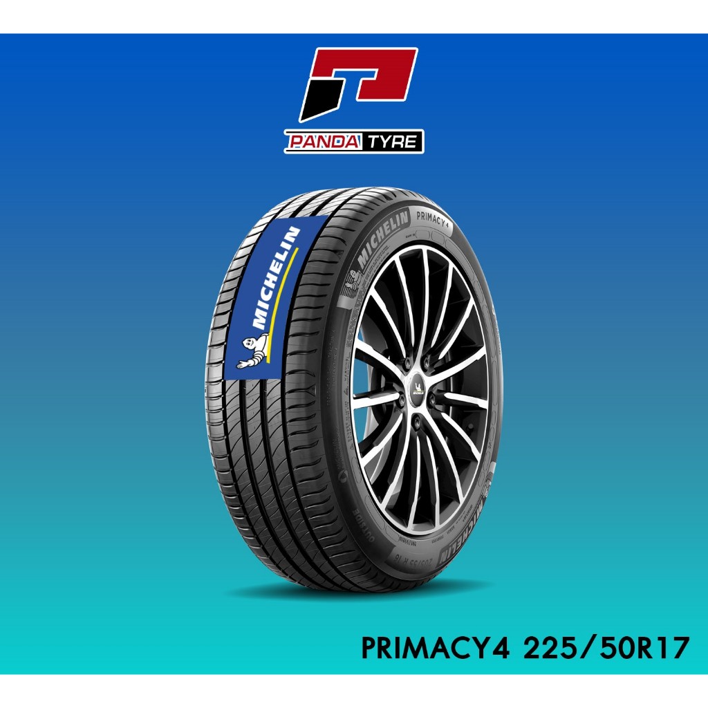 ST-MICHELIN 225/50R17 รุ่น PRIMACY4 เหมาะสำหรับรถยนต์ ขอบ17 (ปี2026)