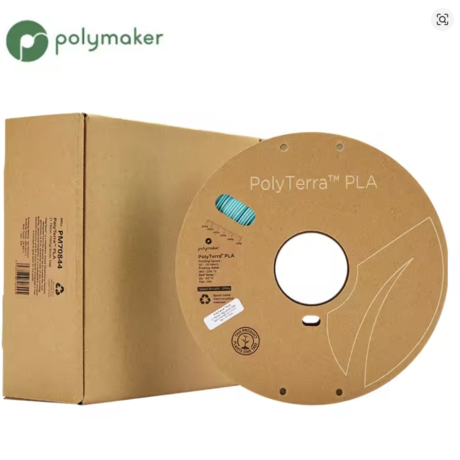 Polymaker PolyTerra PLA Filament 1.75mm1kg high-speed and easy to print.(old/new packaging)