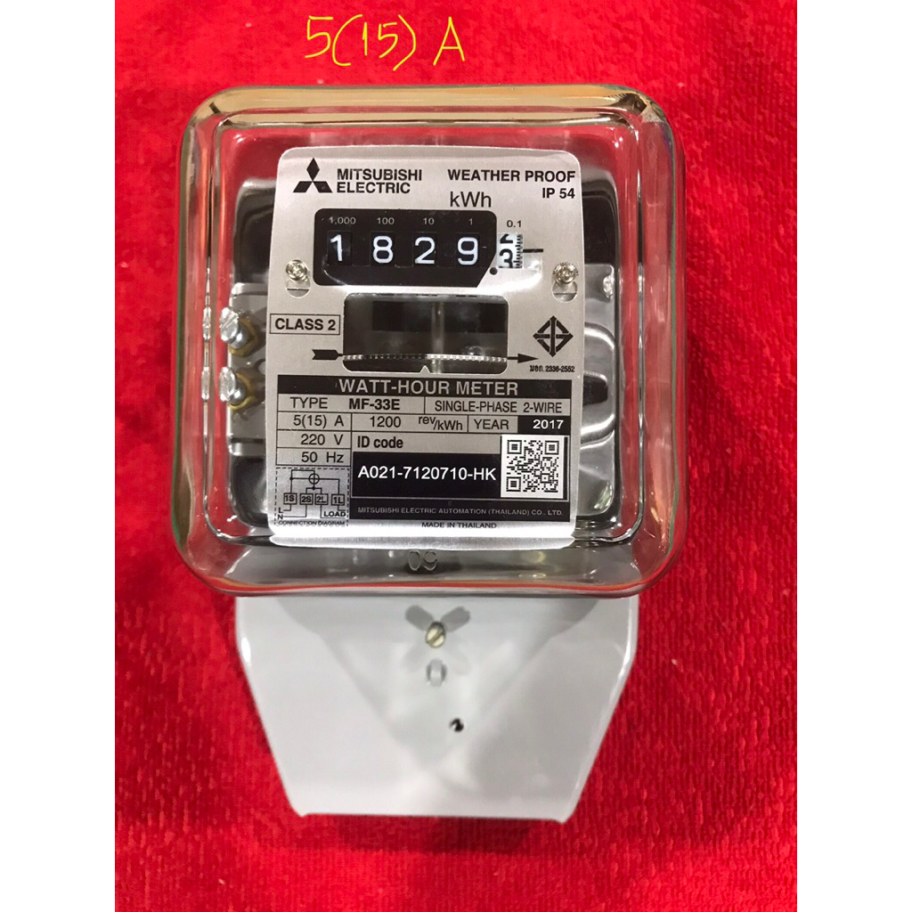 มิเตอร์ไฟฟ้า ฃนาด 5A(15A)รุ่น MF-33E และ 15(45A) รุ่น MF-37E ยี่ห้อ MITSUBISHI ของแท้ (มือสองสภาพดี 