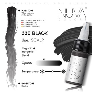 Nuva SMP Nuva สี Scalp painting สีSMP  15ml. สีฝังไรผม สีฝัง…