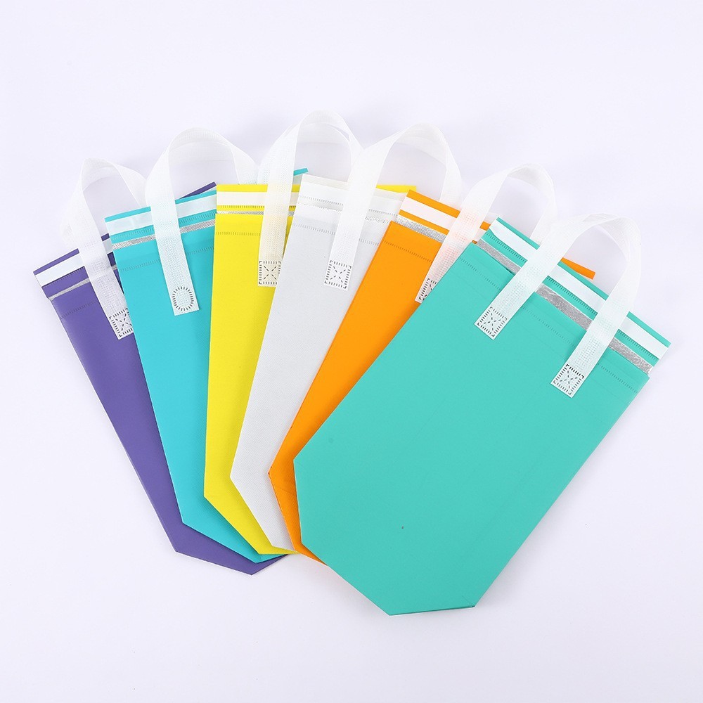 (แพ็ค 25 ชิ้น) ถุงฟอยล์เก็บความเย็น/ร้อน ฝากาว ขยายข้าง #P855 Cool bag ถุงเก็บความเย็น กระเป๋าเก็บอุณหภูมิ - รูปที่ 7