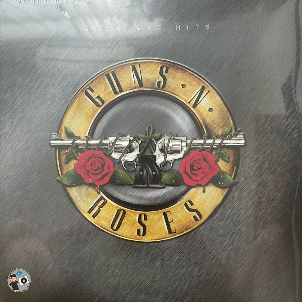 (พร้อมส่ง🔥) แผ่นเสียง Guns N’ Roses Greatest Hits Vinyl 2LP, Black Compilation มือหนึ่ง ซีล - รูปที่ 4