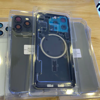 ฝาหลังแบตเตอรี่ด้านหลัง สําหรับ Iphone 15 Pro Max ฝาหลัง พร้อมแหวนแม่เหล็กชาร์จและ ฝาหลังกรอบกล้อง