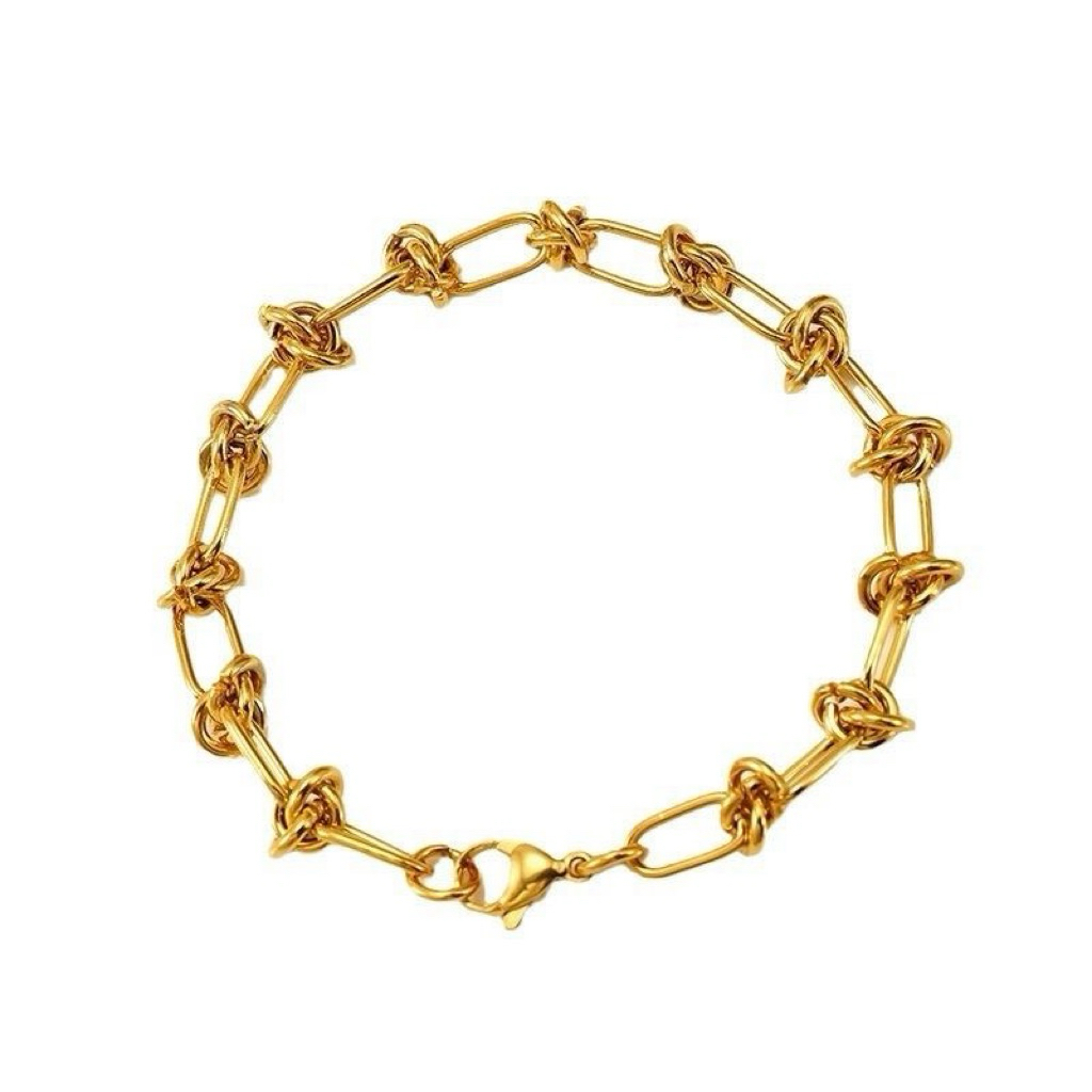 สร้อยข้อมือโซ่เกลียวปม (Knot Chain)
