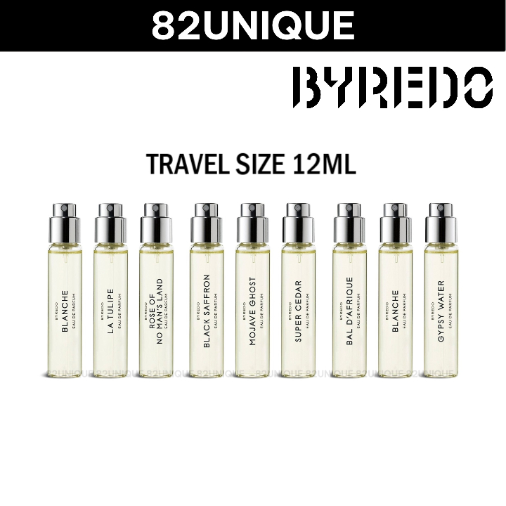 BYREDO TRAVEL SIZE 12ML - BLANCHE / GYPSY WATER / MOJAVE GHOST / BAL D'AFRIQUE