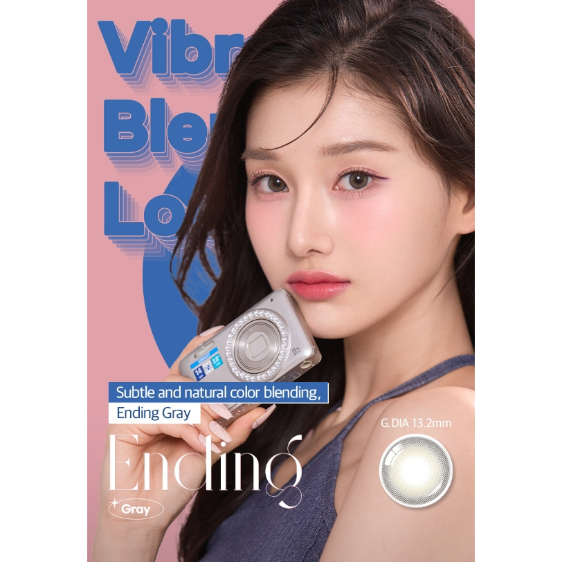 Olens คอนแทคเลนส์เกาหลี รุ่น Ending /viviring/realring [รายวัน/แบ่งขาย]